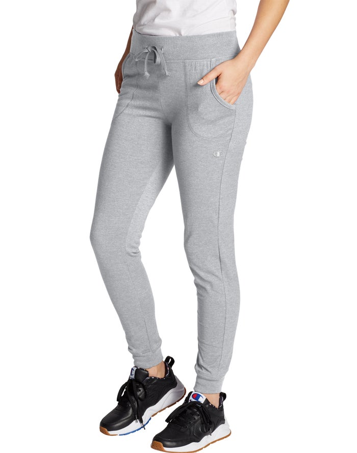 Jogger Champion Mujer - Classic Jersey ( Gris ) 4315062-WQ